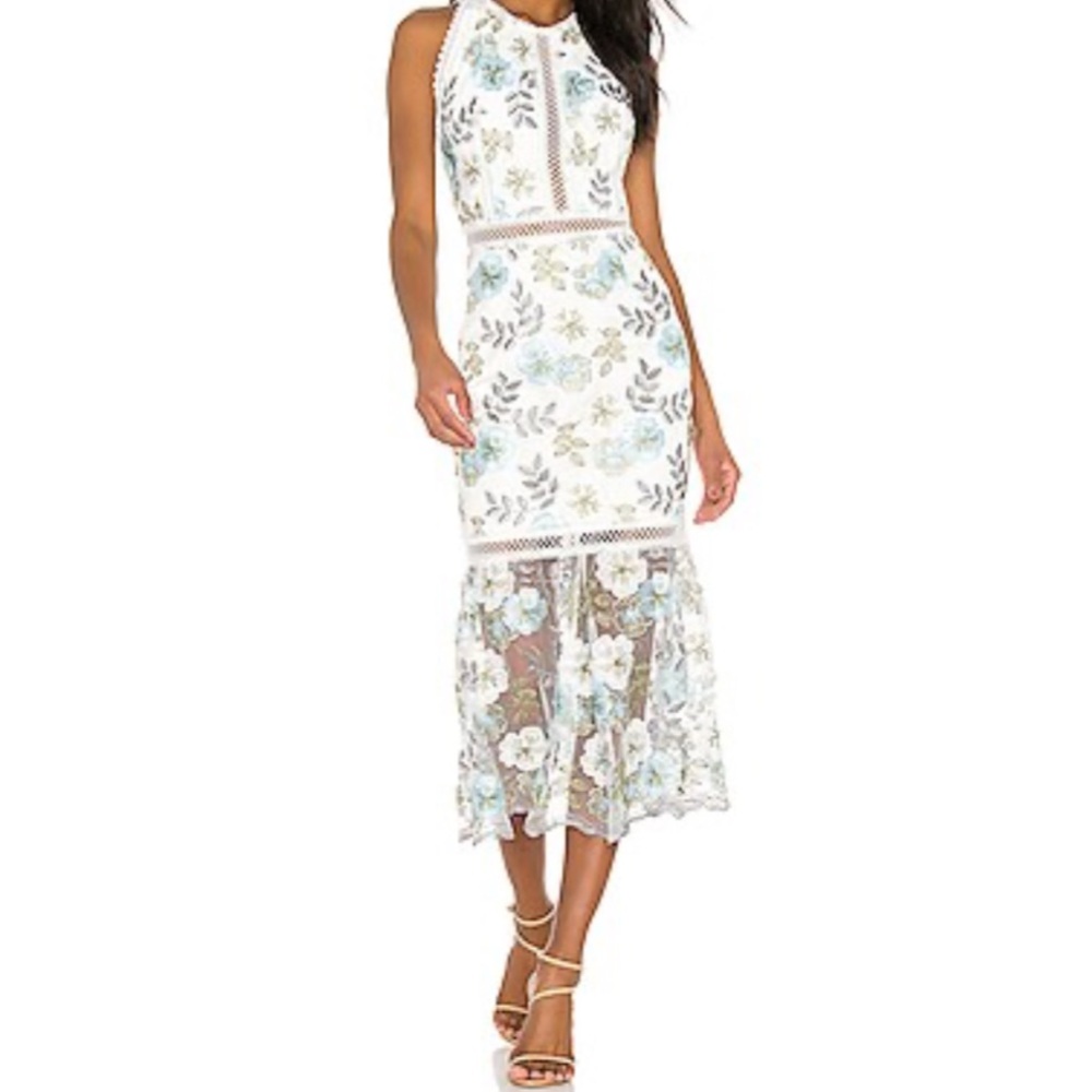 Bronx and Banco Penelope Midi Dress with Floral

Runs true to size